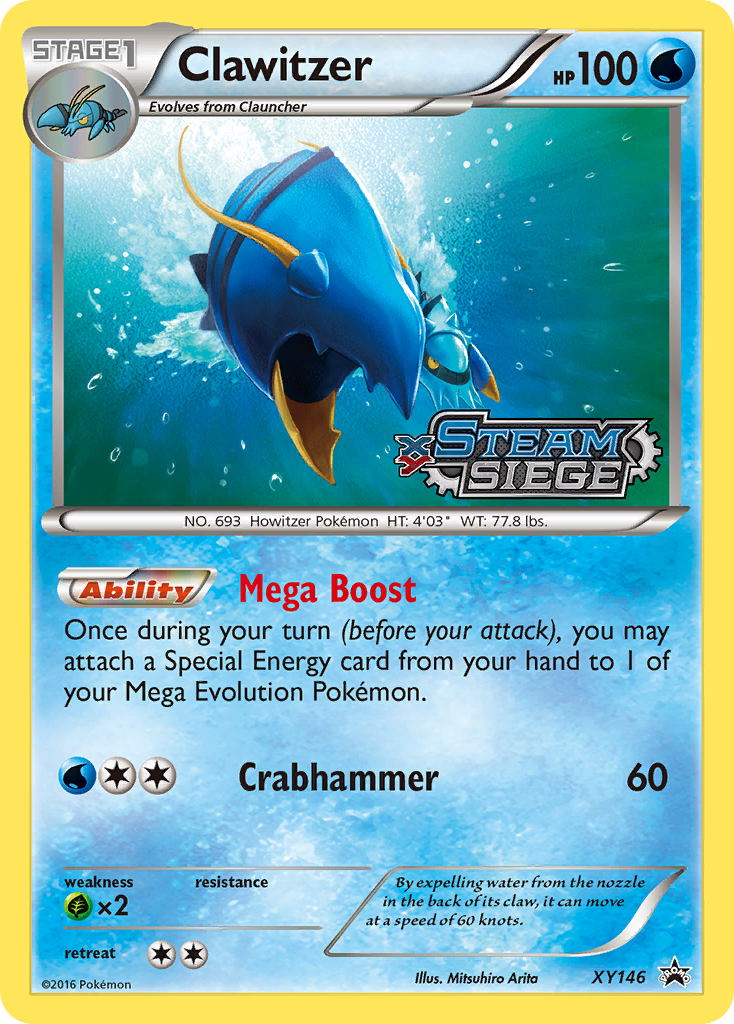 Clawitzer (XY146) [XY: Black Star Promos] | Card Merchant Takapuna