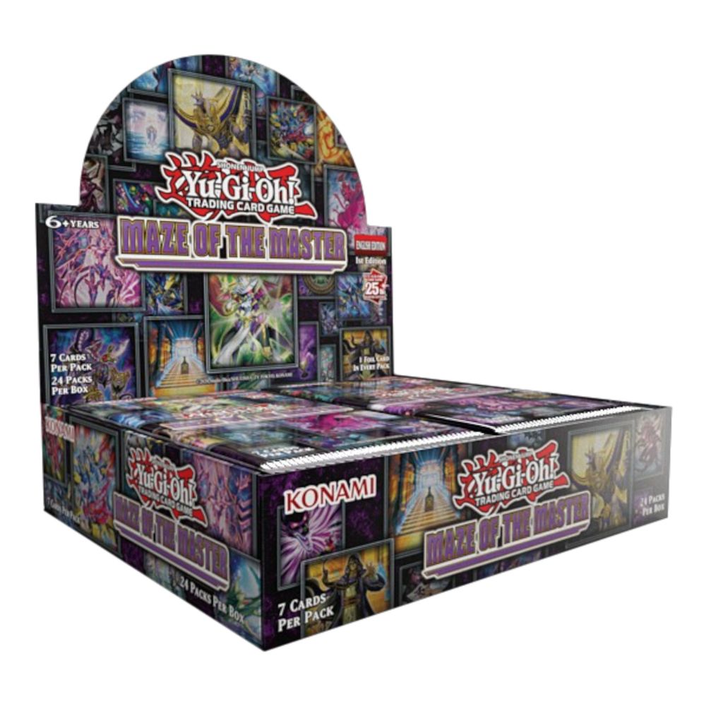 Yugioh - Maze of the Master Booster Box | Card Merchant Takapuna