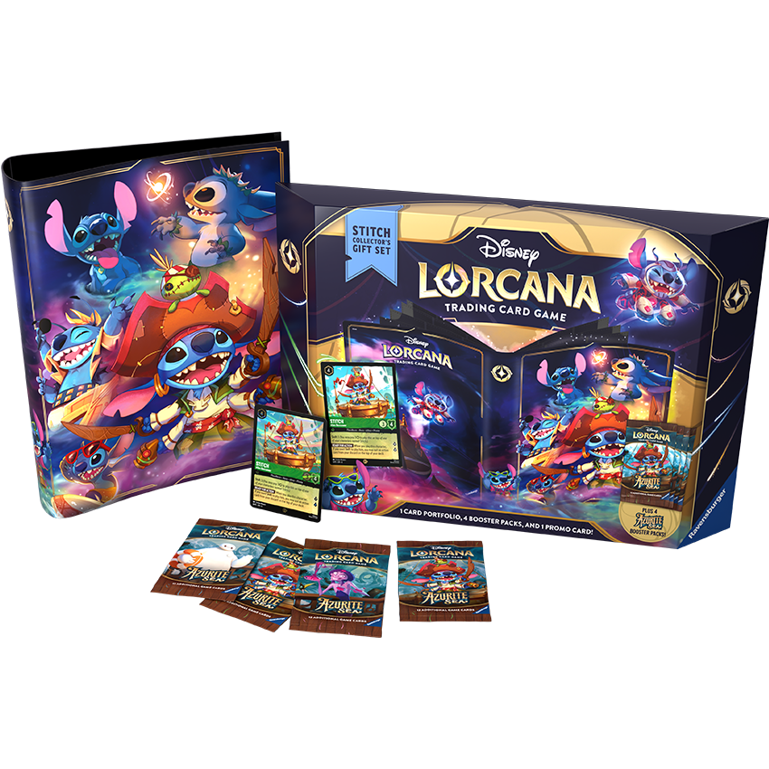 Disney Lorcana TCG - Stitch Collector's Gift Set (Set 6: Azurite Sea) | Card Merchant Takapuna