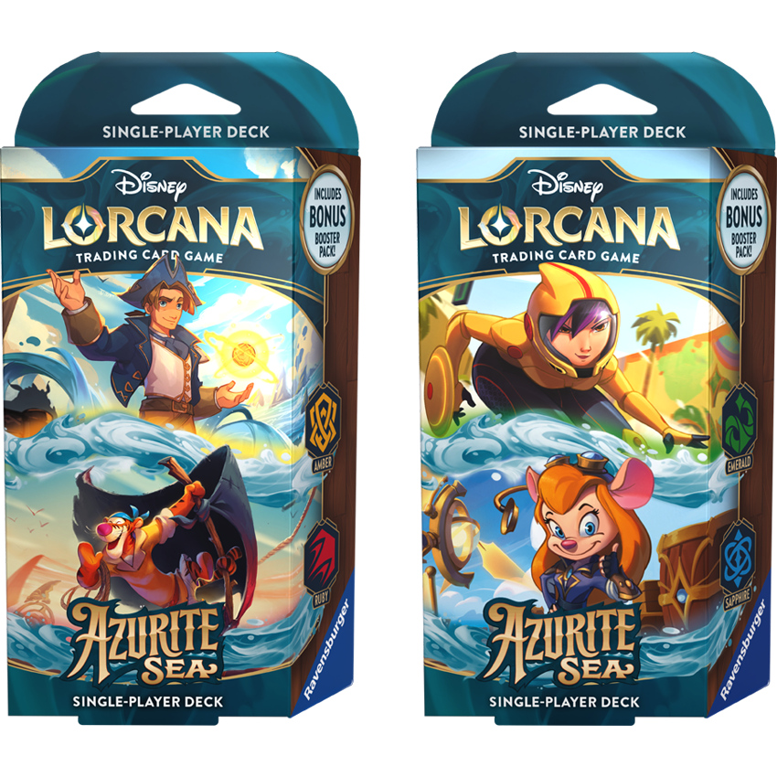 Disney Lorcana TCG - Azurite Sea Starter Decks | Card Merchant Takapuna