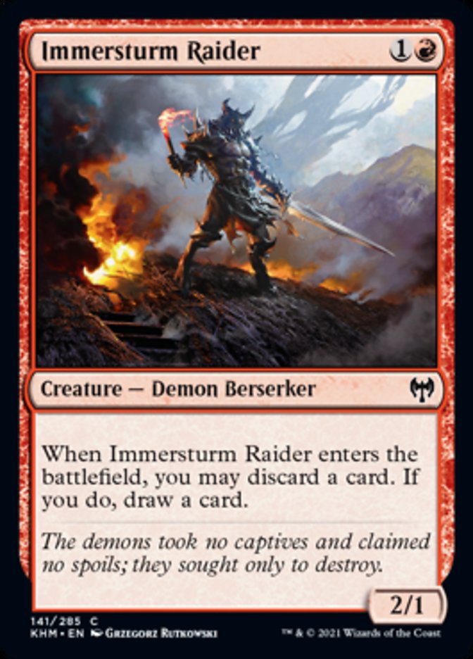 Immersturm Raider [Kaldheim] | Card Merchant Takapuna