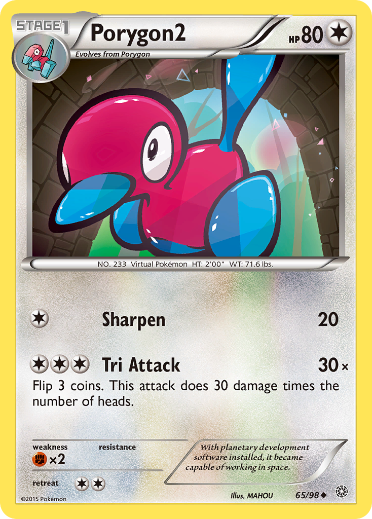 Porygon2 (65/98) [XY: Ancient Origins] | Card Merchant Takapuna