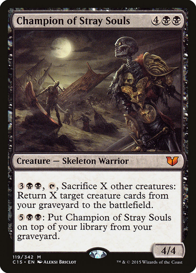 Champion of Stray Souls [Commander 2015] | Card Merchant Takapuna