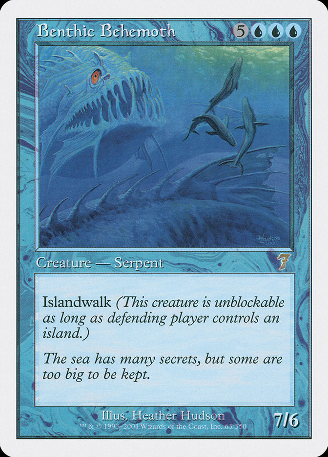 Benthic Behemoth [Seventh Edition] | Card Merchant Takapuna