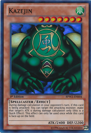 Kazejin [BPW2-EN004] Super Rare | Card Merchant Takapuna