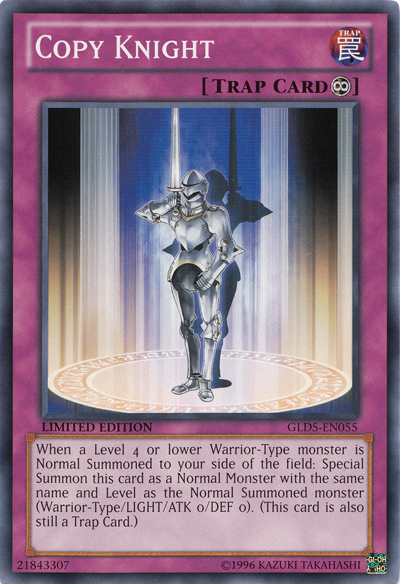 Copy Knight [GLD5-EN055] Common | Card Merchant Takapuna