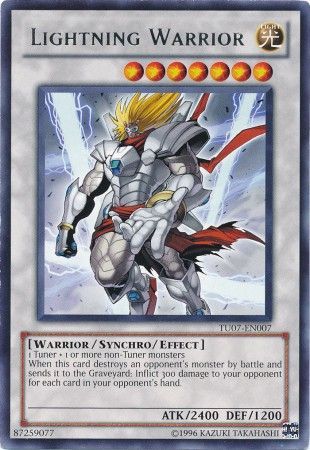 Lightning Warrior [TU07-EN007] Rare | Card Merchant Takapuna