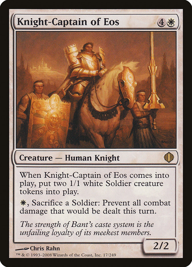 Knight-Captain of Eos [Shards of Alara] | Card Merchant Takapuna