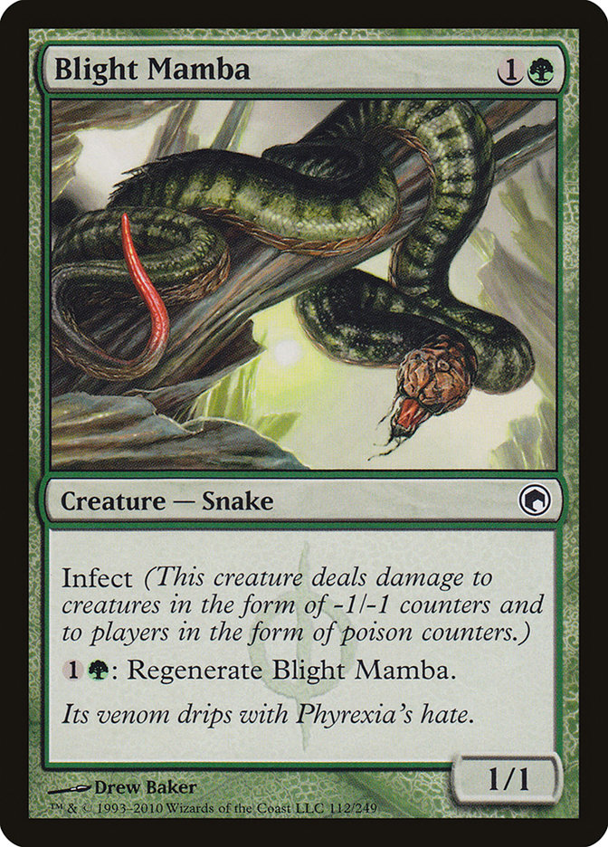 Blight Mamba [Scars of Mirrodin] | Card Merchant Takapuna