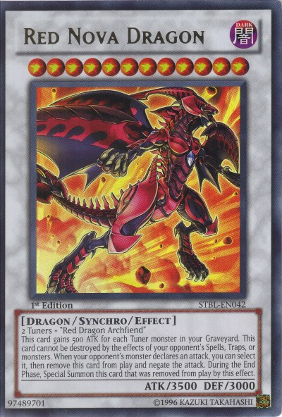 Red Nova Dragon [STBL-EN042] Ultra Rare | Card Merchant Takapuna