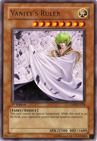 Vanity's Ruler [CDIP-EN024] Rare | Card Merchant Takapuna