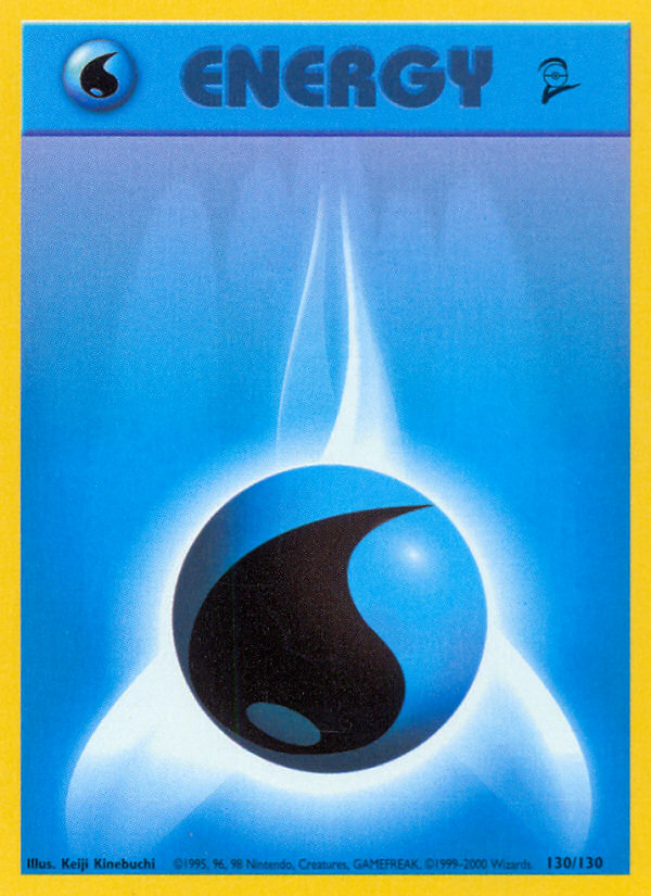 Water Energy (130/130) [Base Set 2] | Card Merchant Takapuna