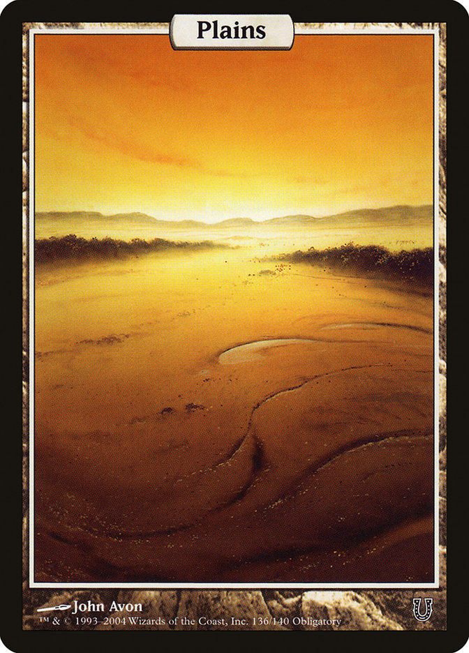 Plains (136) [Unhinged] | Card Merchant Takapuna