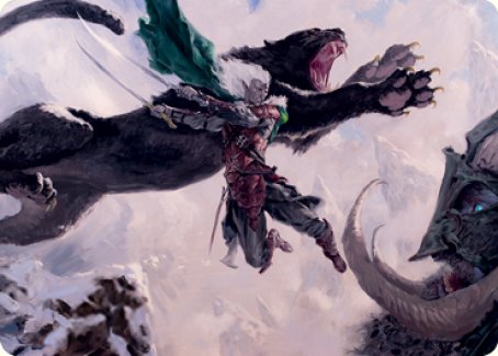 Drizzt Do'Urden Art Card [Dungeons & Dragons: Adventures in the Forgotten Realms Art Series] | Card Merchant Takapuna