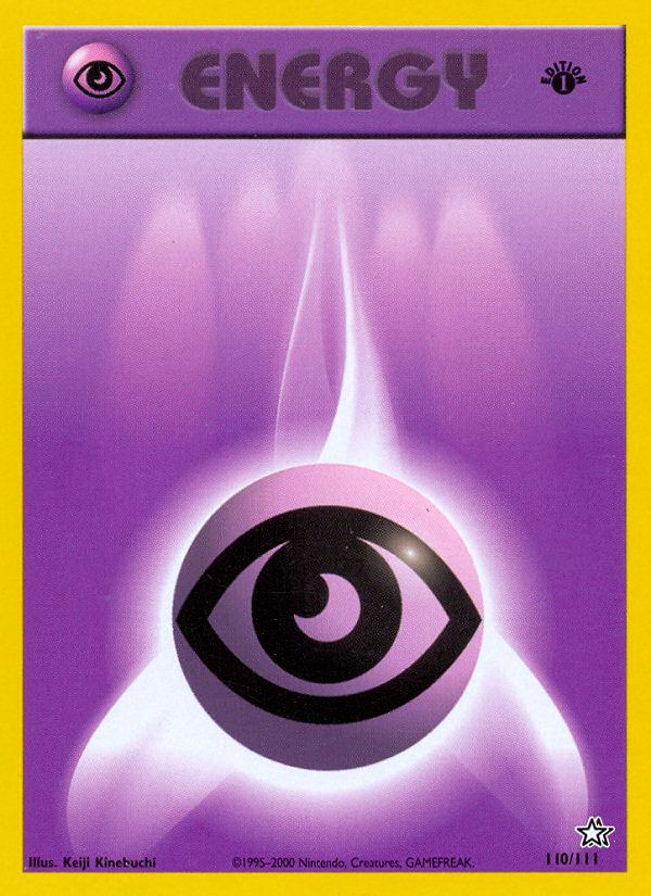 Psychic Energy (110/111) [Neo Genesis 1st Edition] | Card Merchant Takapuna