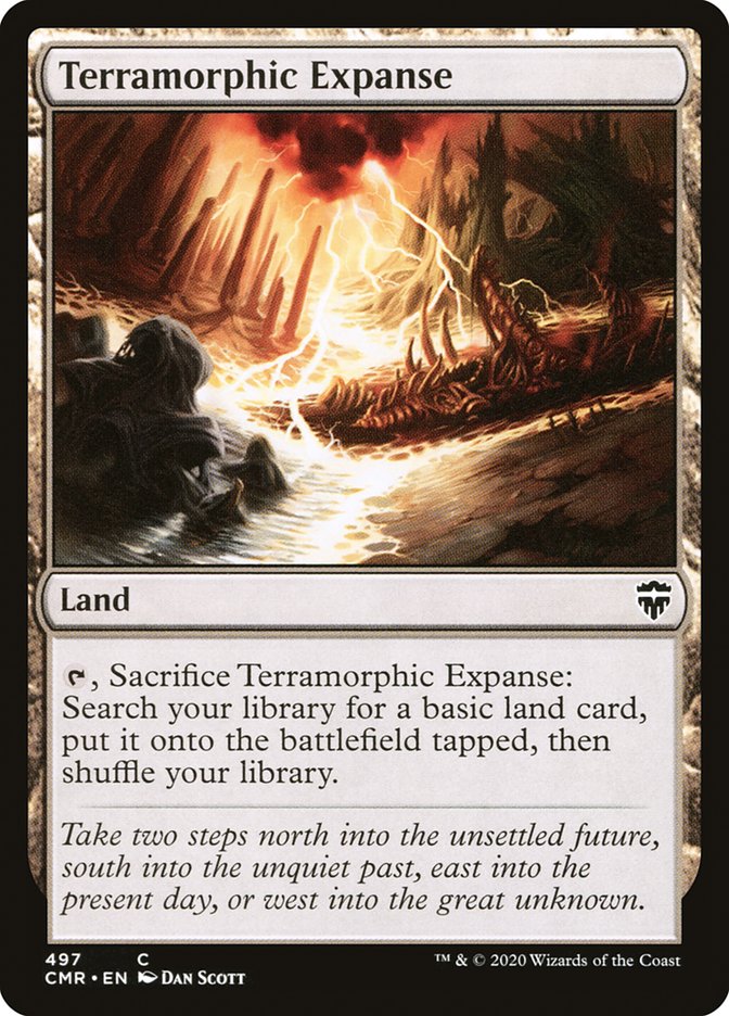 Terramorphic Expanse (497) [Commander Legends] | Card Merchant Takapuna