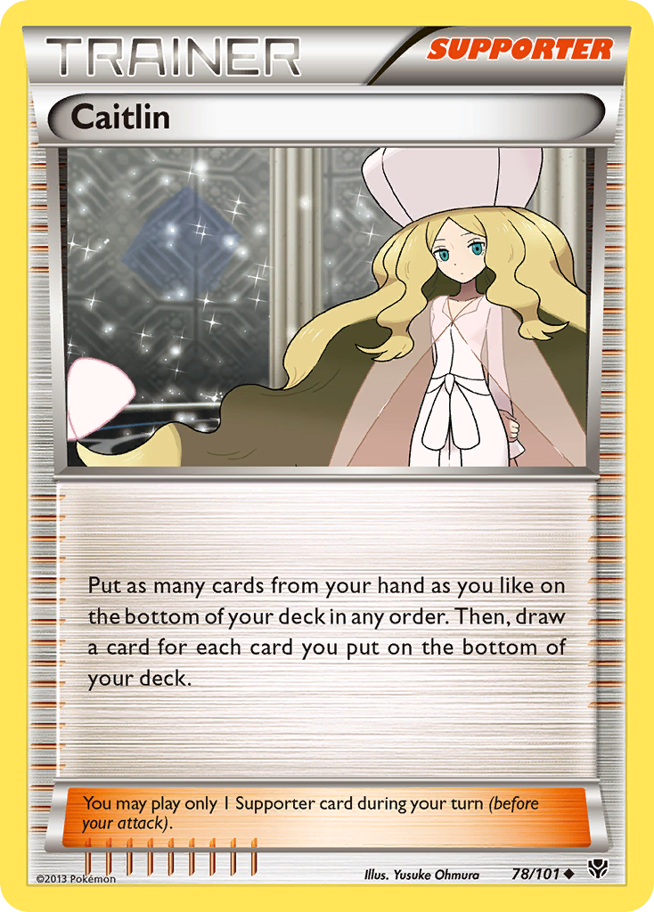 Caitlin (78/101) [Black & White: Plasma Blast] | Card Merchant Takapuna