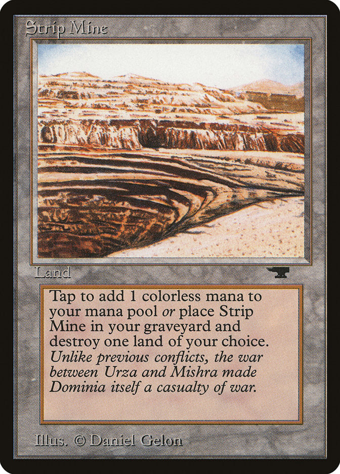 Strip Mine (Sloped Horizon) [Antiquities] | Card Merchant Takapuna