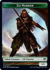 Elf Warrior // Koma's Coil Double-Sided Token [Kaldheim Tokens] | Card Merchant Takapuna