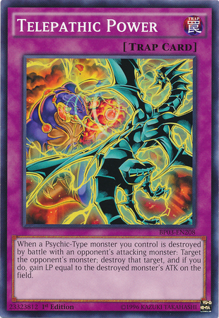 Telepathic Power [BP03-EN208] Common | Card Merchant Takapuna