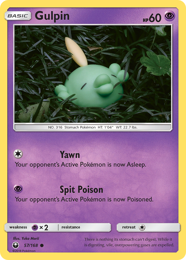 Gulpin (57/168) [Sun & Moon: Celestial Storm] | Card Merchant Takapuna