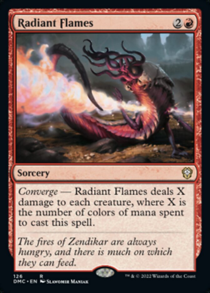 Radiant Flames [Dominaria United Commander] | Card Merchant Takapuna