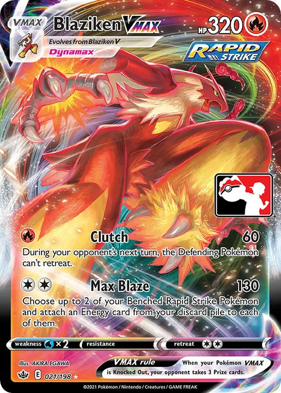 Blaziken VMAX (021/198) [Prize Pack Series One] | Card Merchant Takapuna