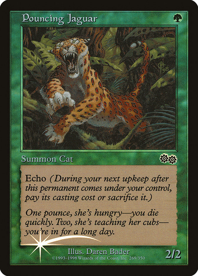 Pouncing Jaguar [Arena League 1999] | Card Merchant Takapuna