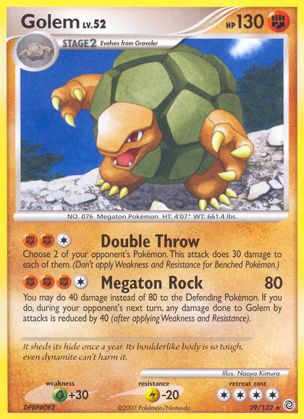 Golem (29/132) [Diamond & Pearl: Secret Wonders] | Card Merchant Takapuna