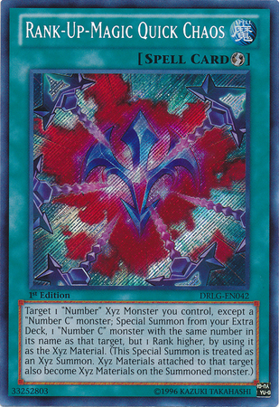 Rank-Up-Magic Quick Chaos [DRLG-EN042] Secret Rare | Card Merchant Takapuna