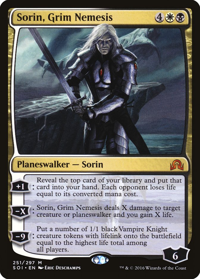 Sorin, Grim Nemesis [Shadows over Innistrad] | Card Merchant Takapuna