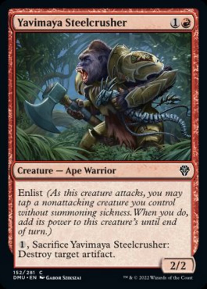 Yavimaya Steelcrusher [Dominaria United] | Card Merchant Takapuna