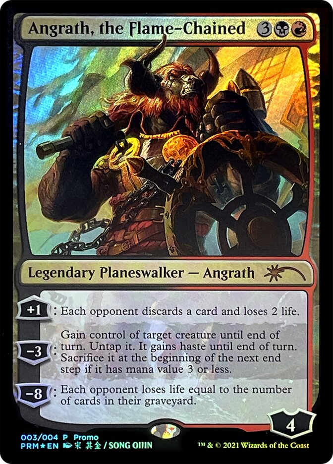 Angrath, the Flame-Chained [Year of the Ox 2021] | Card Merchant Takapuna