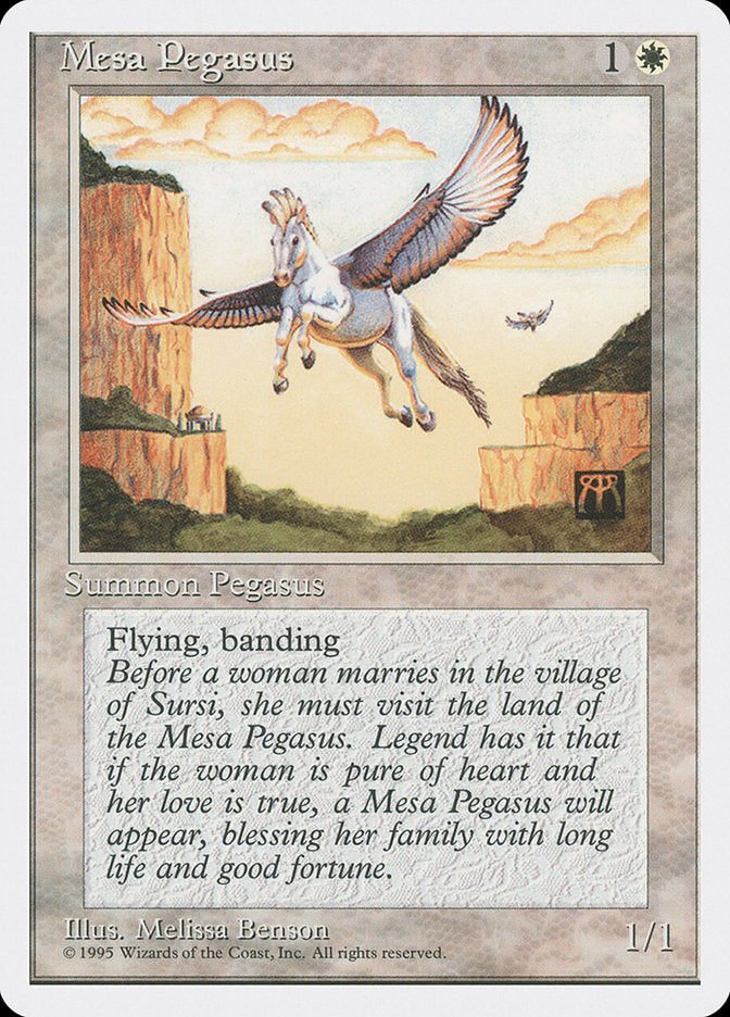 Mesa Pegasus [Fourth Edition] | Card Merchant Takapuna