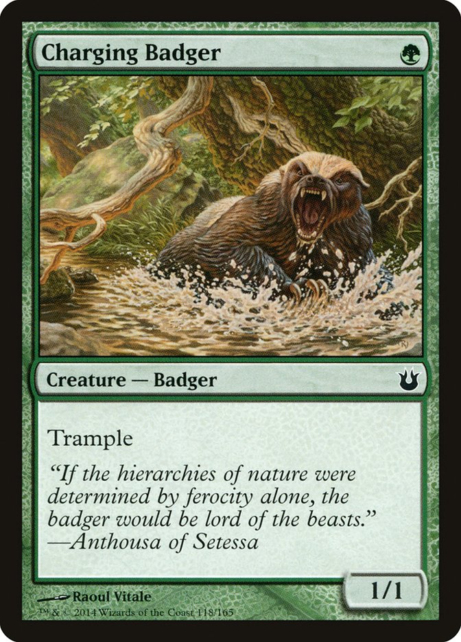 Charging Badger [Born of the Gods] | Card Merchant Takapuna