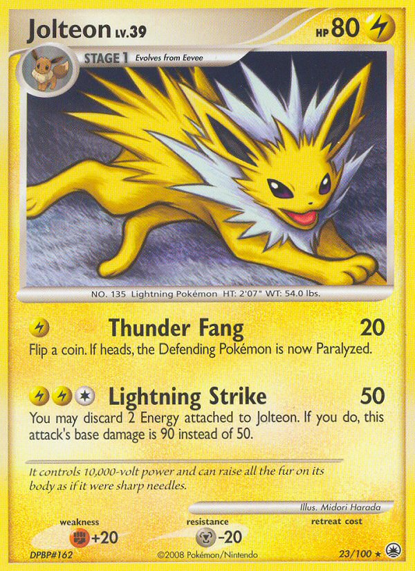 Jolteon (23/100) [Diamond & Pearl: Majestic Dawn] | Card Merchant Takapuna