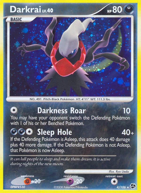 Darkrai (4/106) [Diamond & Pearl: Great Encounters] | Card Merchant Takapuna