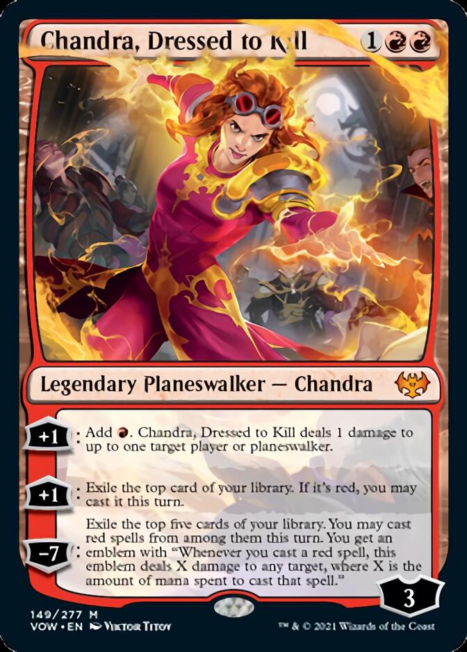 Chandra, Dressed to Kill [Innistrad: Crimson Vow] | Card Merchant Takapuna