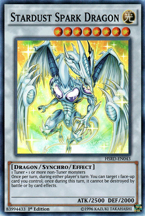 Stardust Spark Dragon [HSRD-EN043] Super Rare | Card Merchant Takapuna