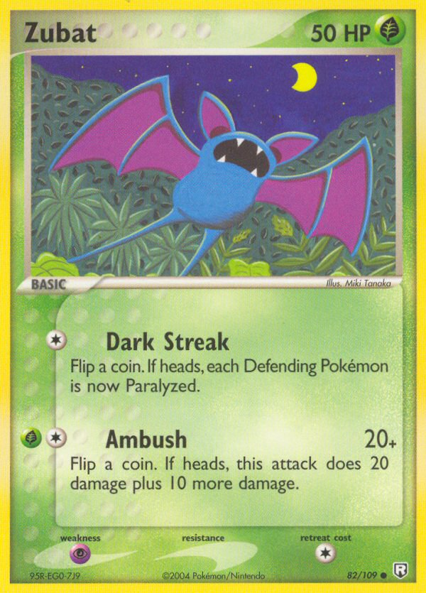 Zubat (82/109) [EX: Team Rocket Returns] | Card Merchant Takapuna