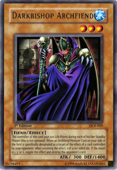 Darkbishop Archfiend [DCR-069] Rare | Card Merchant Takapuna