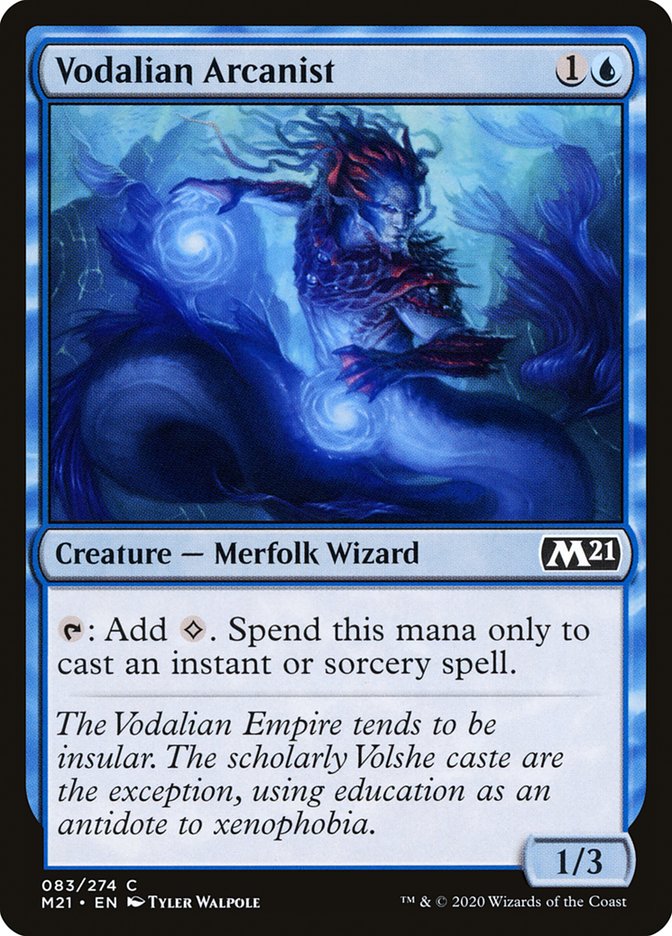 Vodalian Arcanist [Core Set 2021] | Card Merchant Takapuna