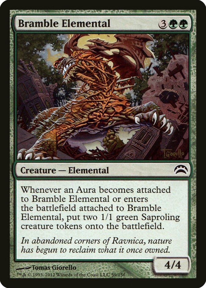 Bramble Elemental [Planechase 2012] | Card Merchant Takapuna