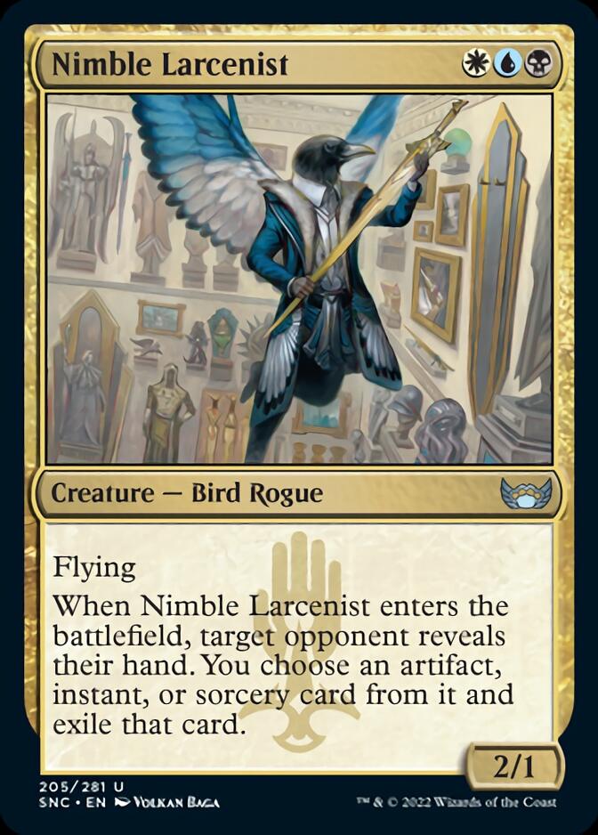 Nimble Larcenist [Streets of New Capenna] | Card Merchant Takapuna