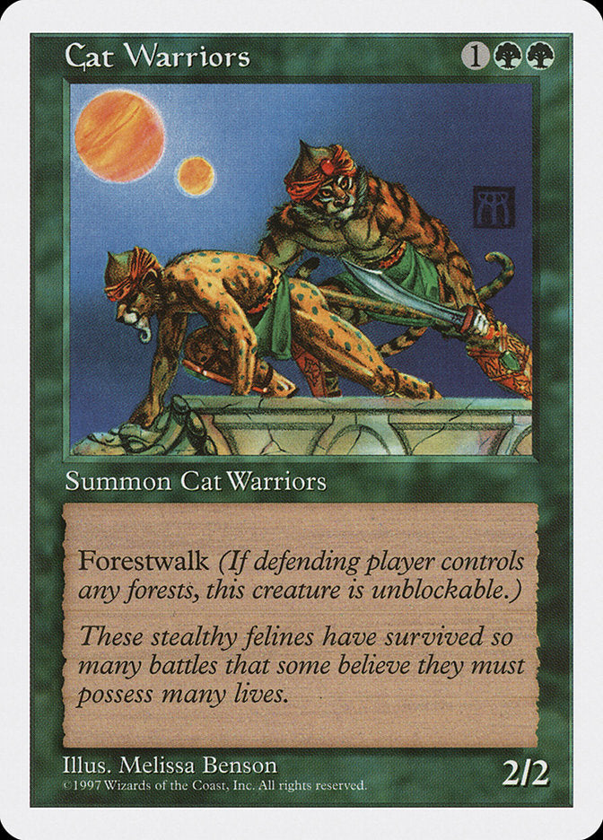 Cat Warriors [Fifth Edition] | Card Merchant Takapuna