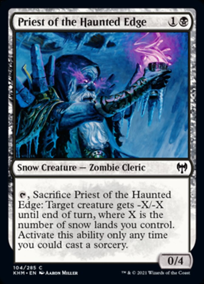 Priest of the Haunted Edge [Kaldheim] | Card Merchant Takapuna