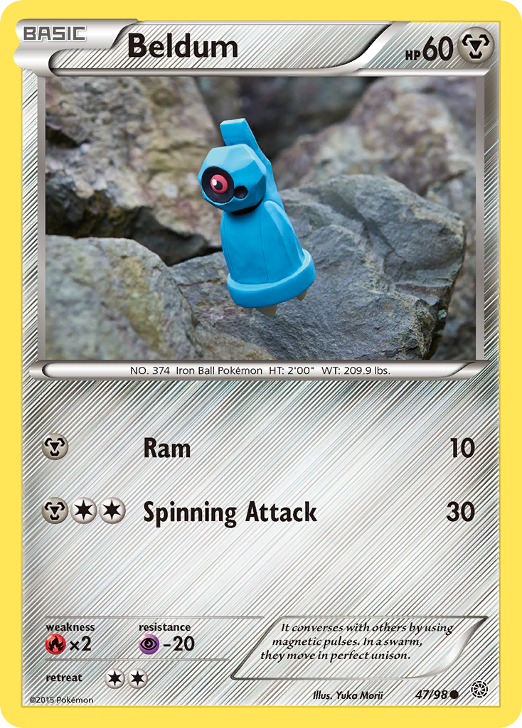 Beldum (47/98) [XY: Ancient Origins] | Card Merchant Takapuna