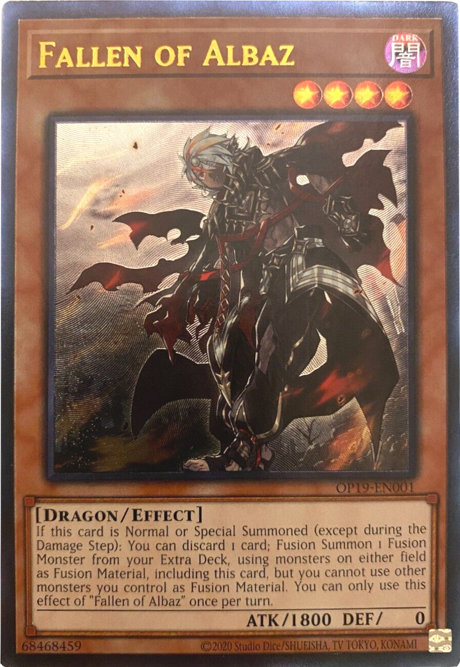 Fallen of Albaz [OP19-EN001] Ultimate Rare | Card Merchant Takapuna