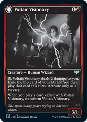 Voltaic Visionary // Volt-Charged Berserker [Innistrad: Double Feature] | Card Merchant Takapuna