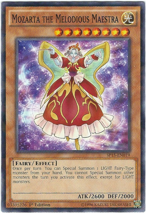 Mozarta the Melodious Maestra [SP15-EN019] Shatterfoil Rare | Card Merchant Takapuna